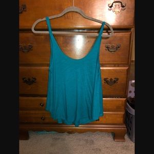 American Eagle teal tank top